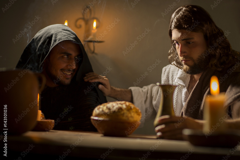 Samolepka The Last Supper of Jesus Christ