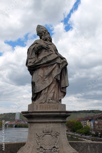 Der Heilige Friedrich, ein wenig bekannter Bischof photo