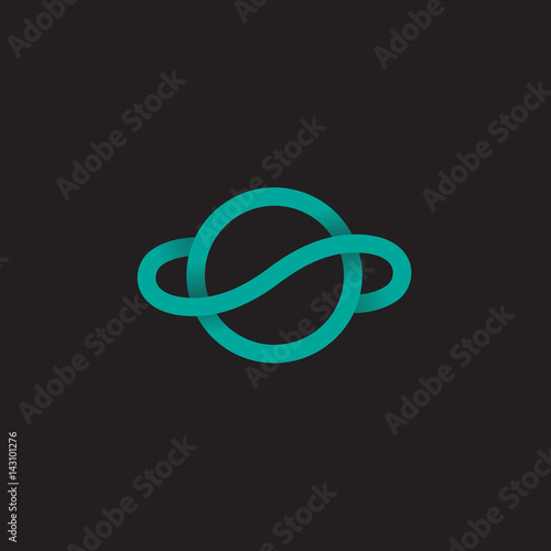 Simple vector logo in a modern style.