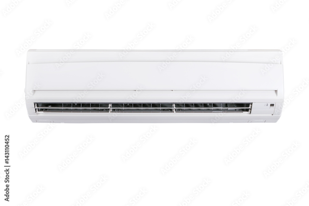 Split air conditioner isolated on white background Split air conditioner isolated on white background