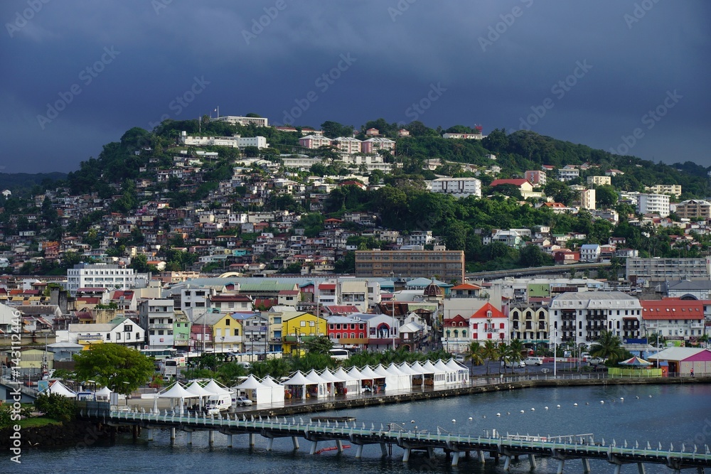 Fort-de-France, Martinique Island - Lesser Antilles, French overseas territory