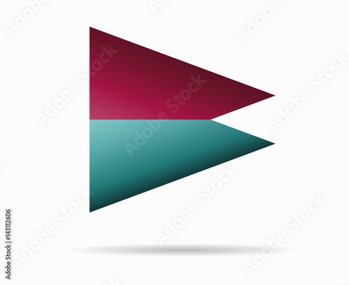 icon divided arrow