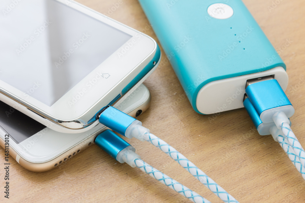 Smartphone is charging Smartphone is charging