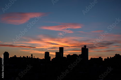 Sunset over city © Andriy Stefanyshyn