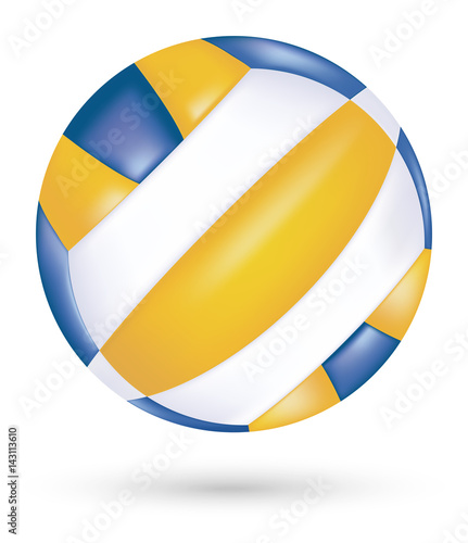 beach volleyball vector  on a white background 
