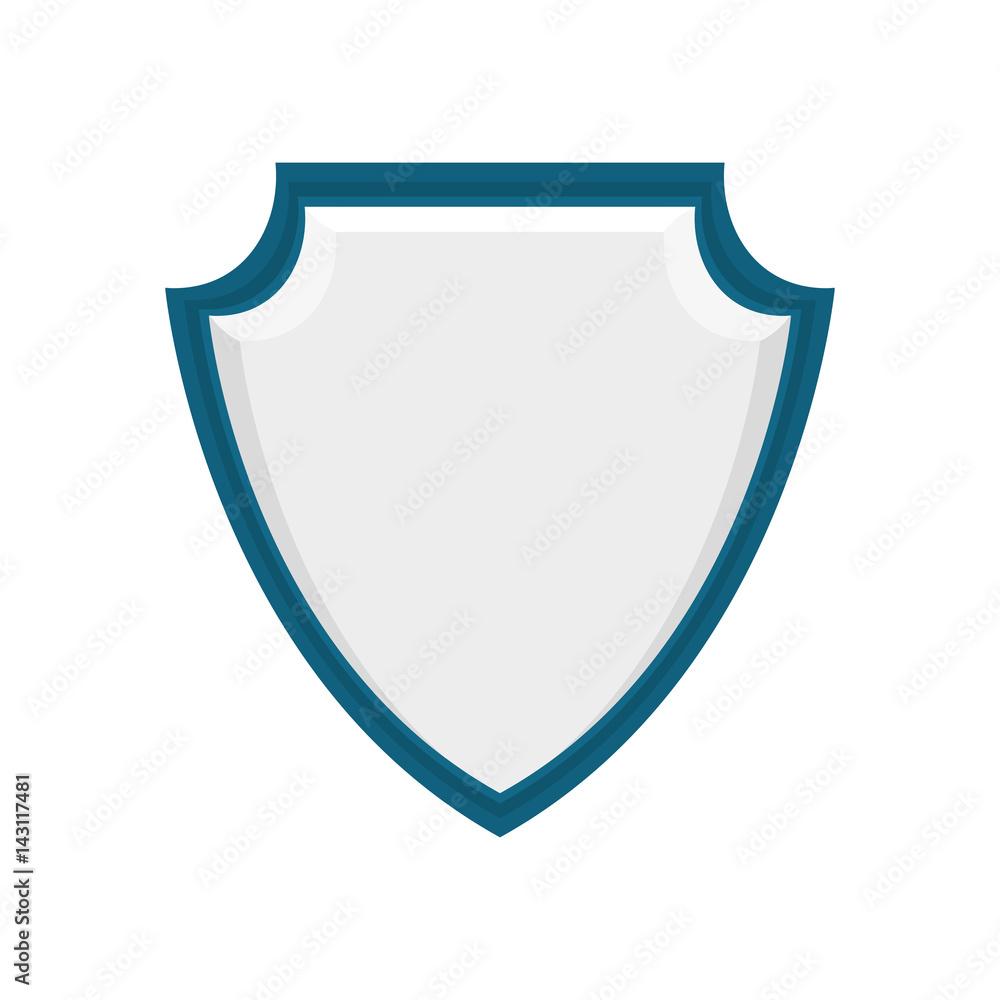 shield security abstract crest icon vector illustration shield security abstract crest icon vector illustration