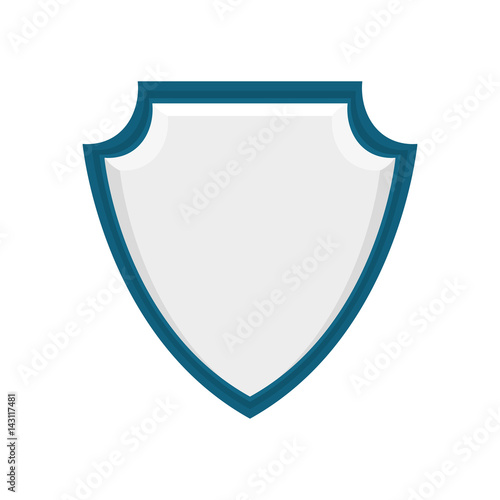 Free Download shield security abstract crest icon vector illustration - GFXLoad