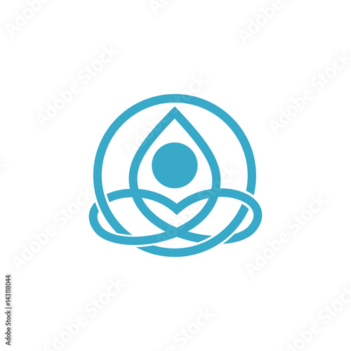 Yoga Lines Illustration