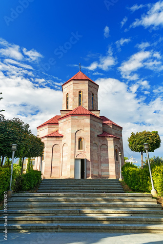 Small chapel of Holy Trinity Cathedral in Tbilisi, Georgia