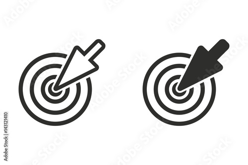 Target - vector icon.