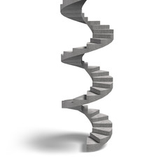 Fotobehang Trappen Betonnen wenteltrap moderne stijl  © TSUNG-LIN WU