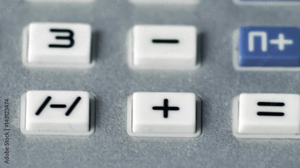 Panning along the keys of the Soviet aluminum calculator, created in the 1980s. Panning along the keys of the Soviet aluminum calculator, created in the 1980s.
