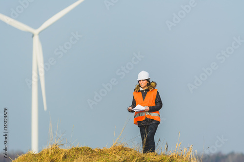 Young woman engineer