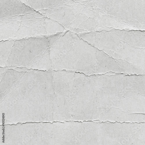Recycled, creased, old paper texture background with space for text