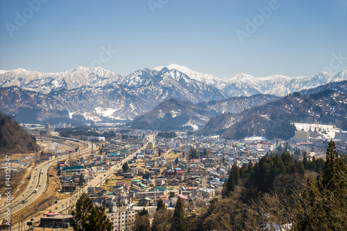 Winter season in Yuzawa, Japan