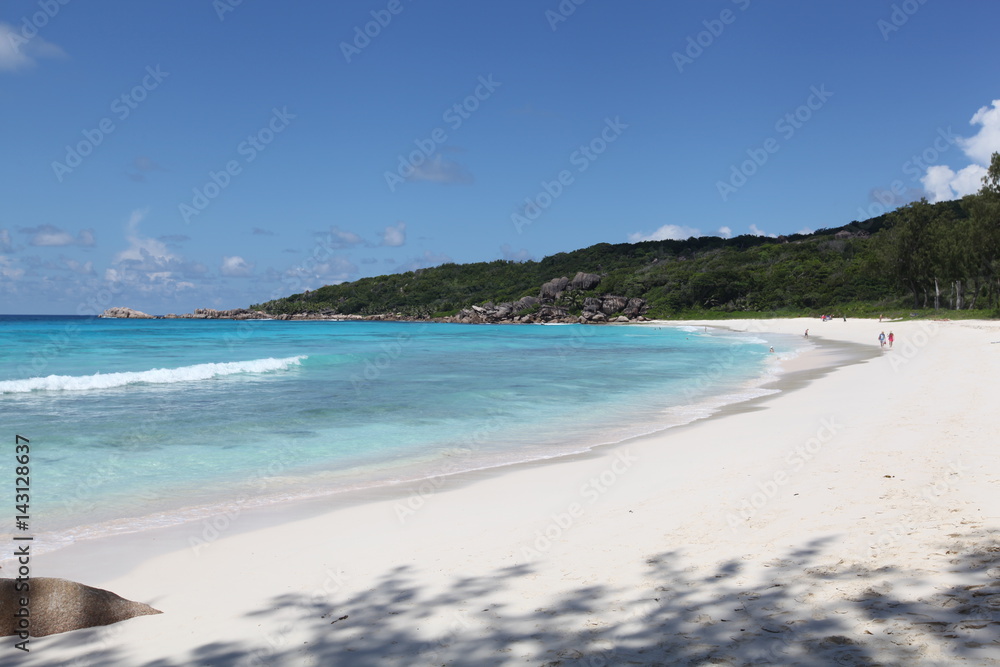 Seychelles Seychellen La Digue Anse Coco Traumstrand