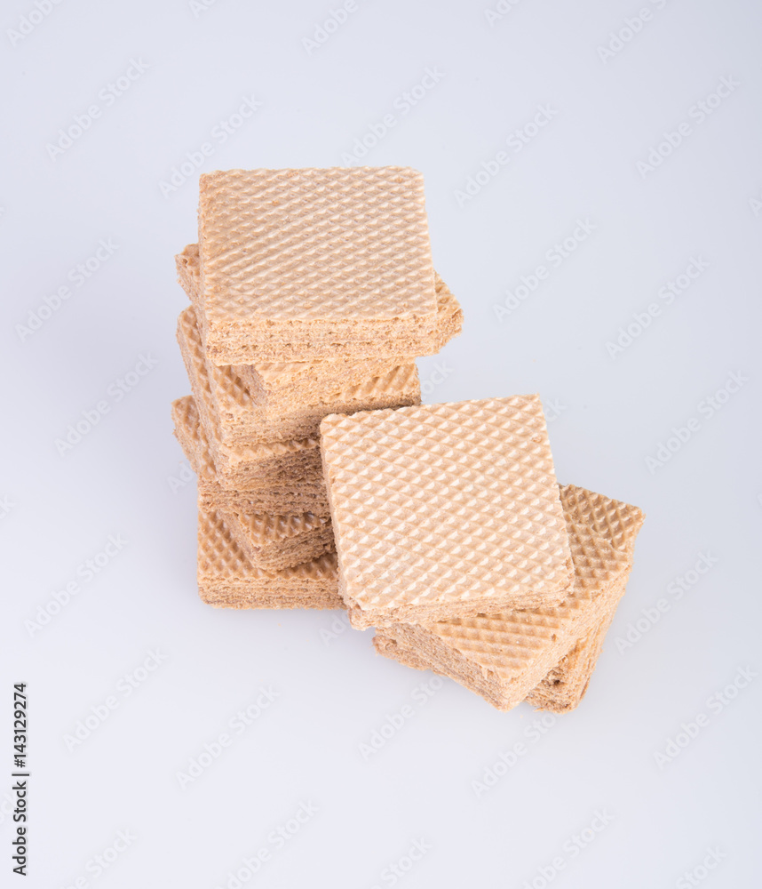 wafer or wafer biscuit on the background. wafer or wafer biscuit on the background.