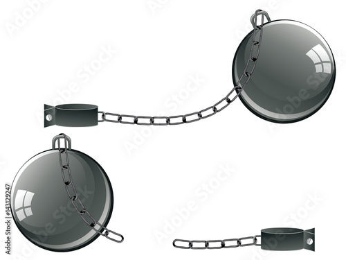 Vintage Prison Shackles