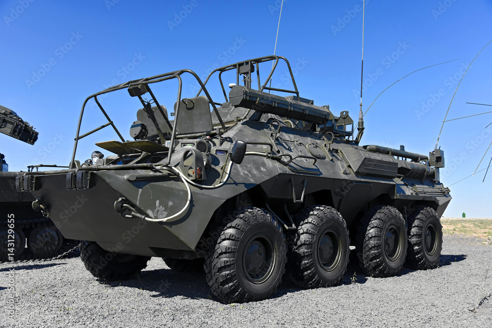 BTR-80, Kadamovskiy polygon, Russia, September 11, 2016 BTR-80, Kadamovskiy polygon, Russia, September 11, 2016