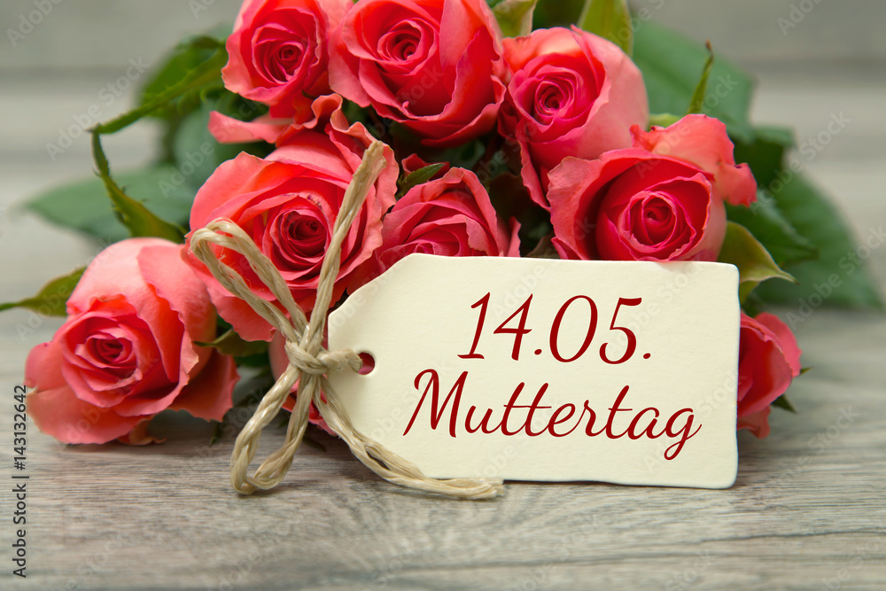 Rosen zum Muttertag StockFoto Adobe Stock