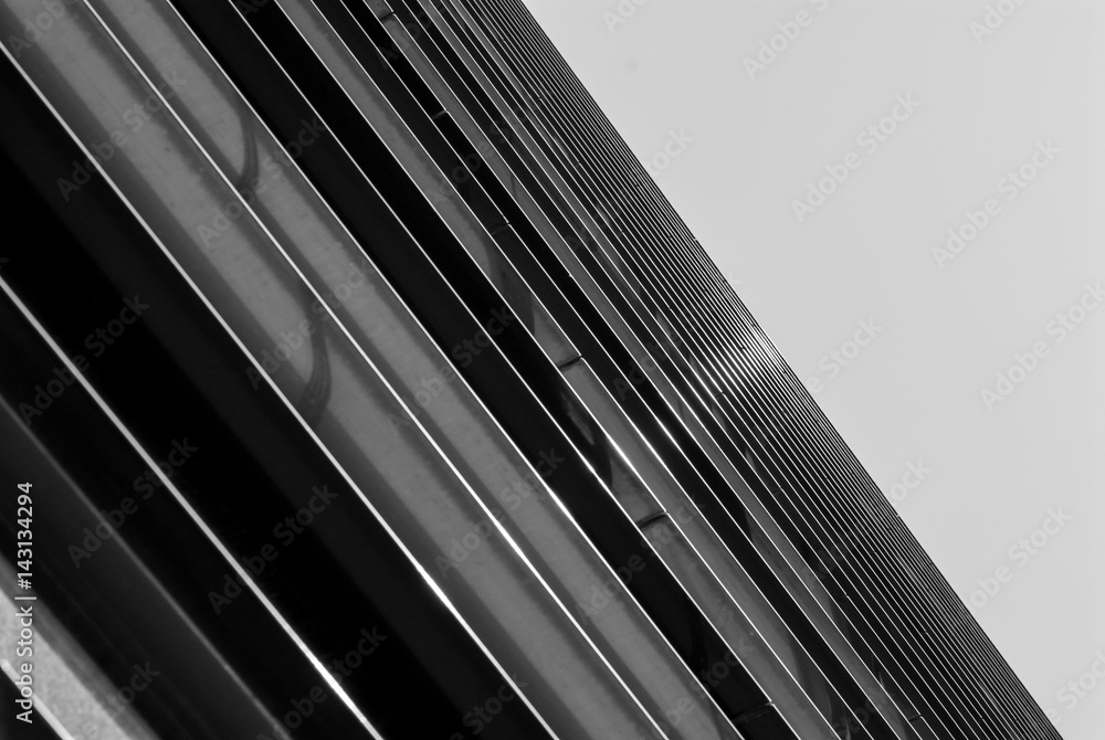 black and white abstract photo of an office building details black and white abstract photo of an office building details
