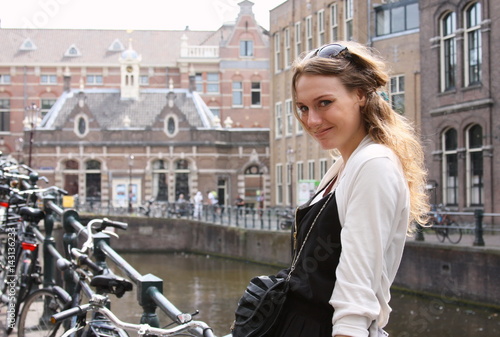 The girl in Amsterdam