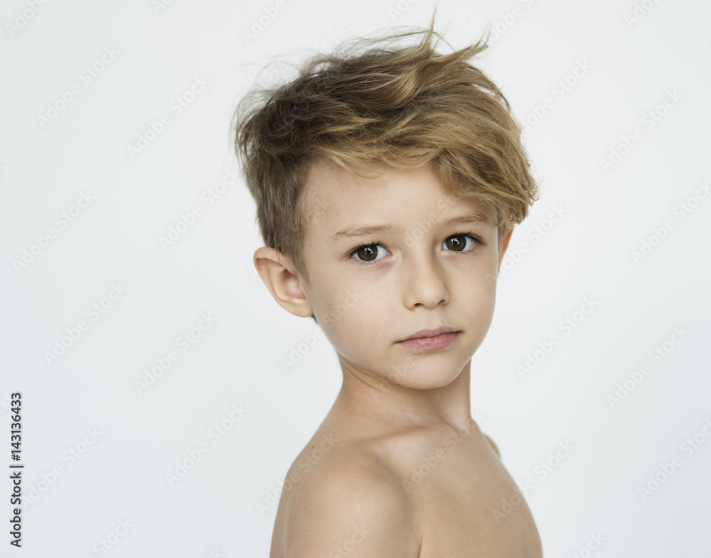 Kid Shirtless Topless Natural Race Studio Shoot Kid Shirtless Topless Natural Race Studio Shoot
