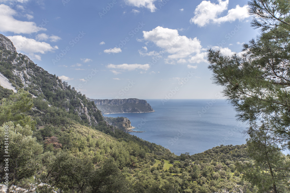 Islands from Turkey and beautiful sea. Islands from Turkey and beautiful sea.