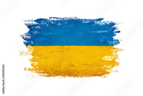 Fototapet Flag of Ukraine