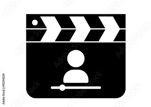 Movie Clapboard blank