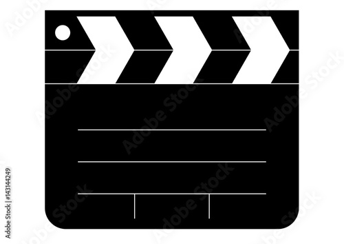 Movie Clapboard blank