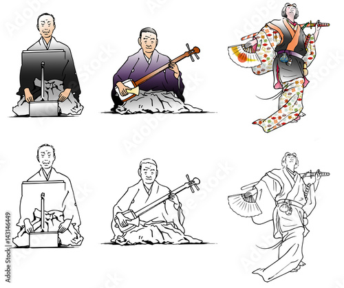 義太夫と阿国歌舞伎