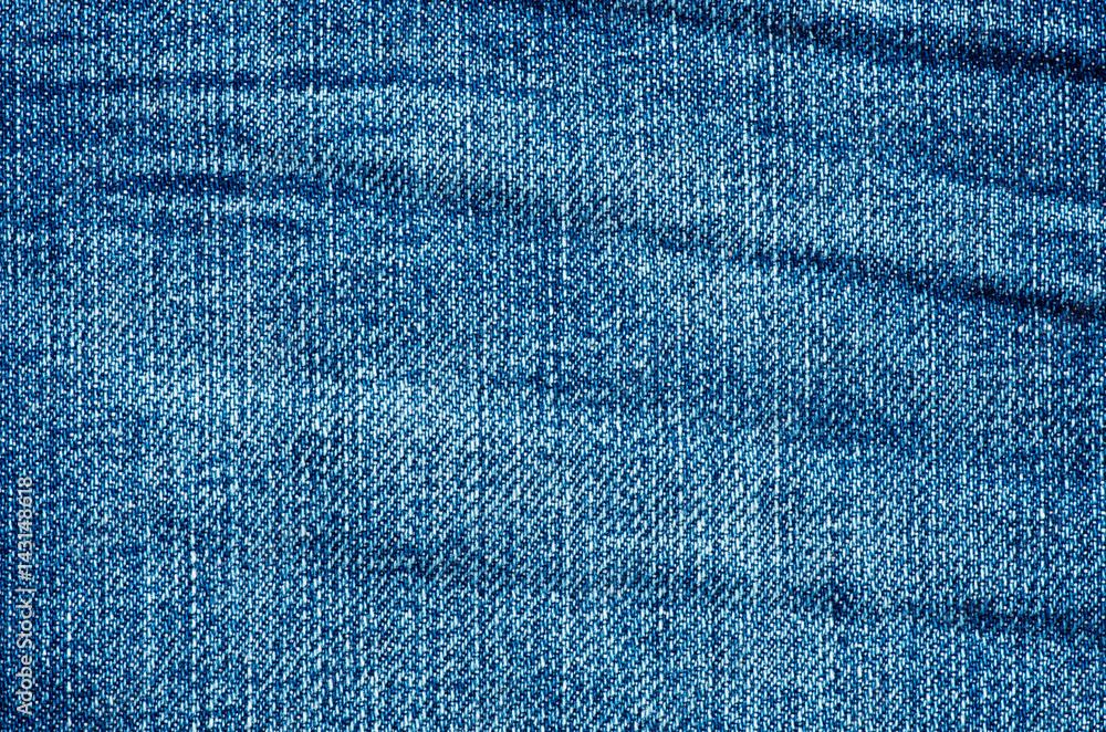 Naklejka premium Jeans texture with seam