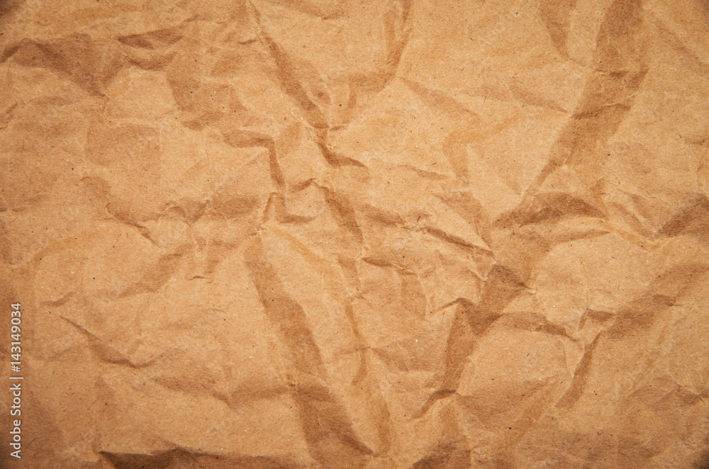 Obraz premium Crumpled paper for background usage