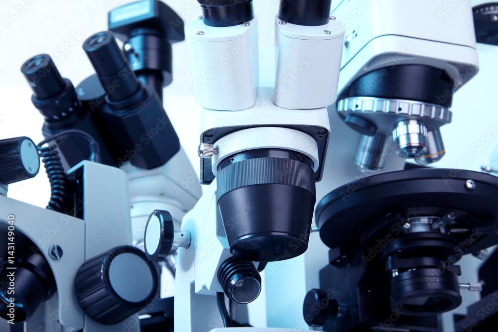 Group of Microscopes Group of Microscopes