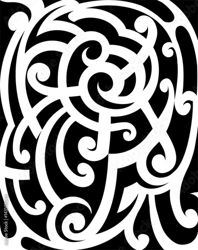 Maori style ornament