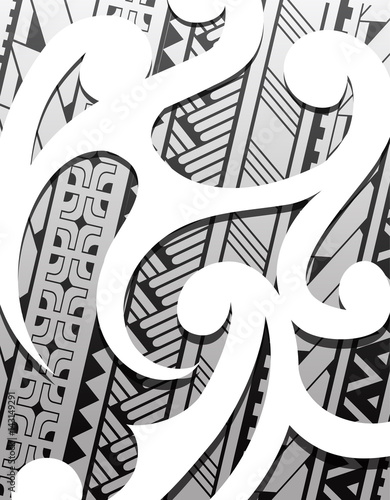 Samoa ethnic ornament