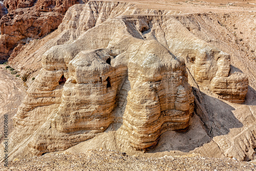 Qumran Caves in the Holy Land