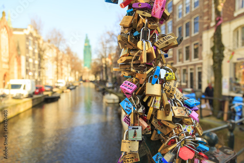 Photography Lock rituel from Amsterdam which about endless love