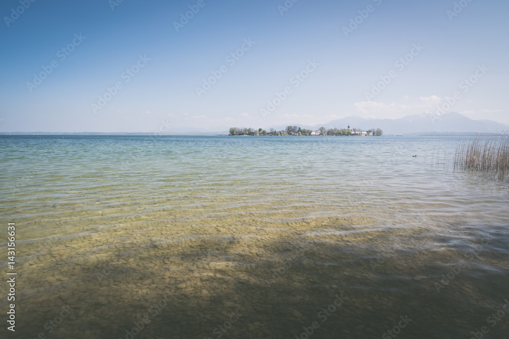 Fraueninsel im Chiemsee, Oberbayern in Deutschland