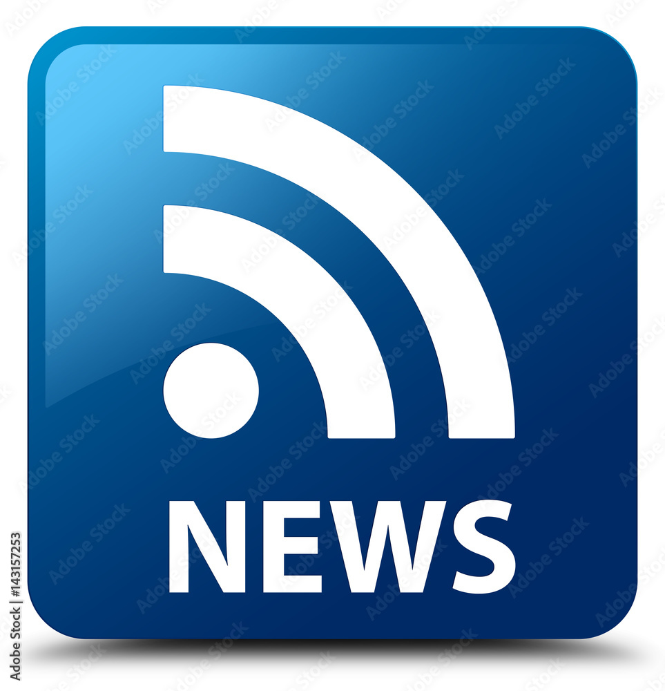 News (RSS icon) blue square button News (RSS icon) blue square button