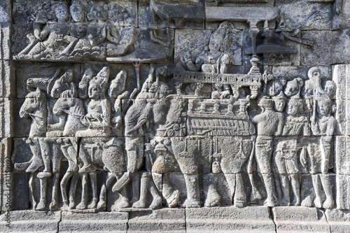 The temple of Borobudur on Java   Indonesia