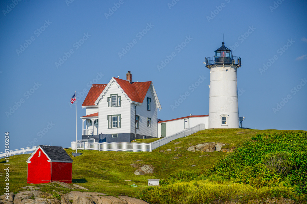 Nubble Lighthouse in Maine