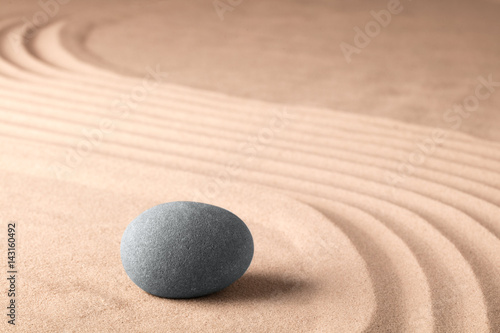 zen meditation stone background
