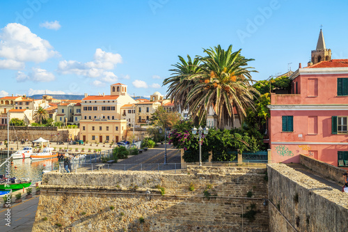 Wall Mural A shore of Alghero, Sardinia, Italy