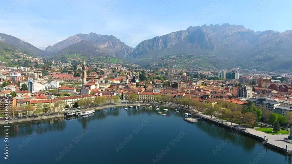 Como Lake - City of Lecco Como Lake - City of Lecco