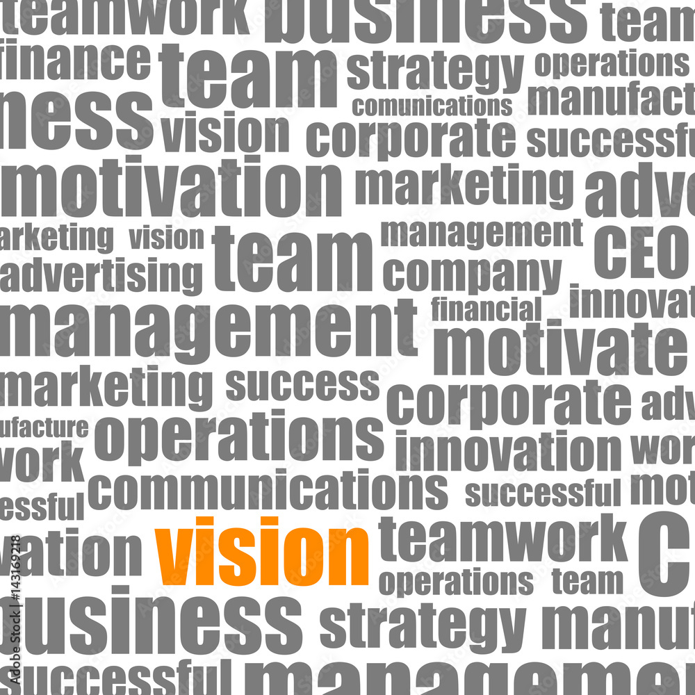 Business Words - Vision Business Words - Vision