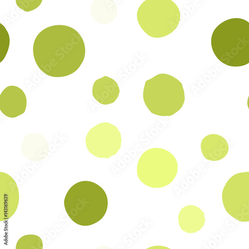 Seamless pattern with hand drawn colorful scattered confetti spots.