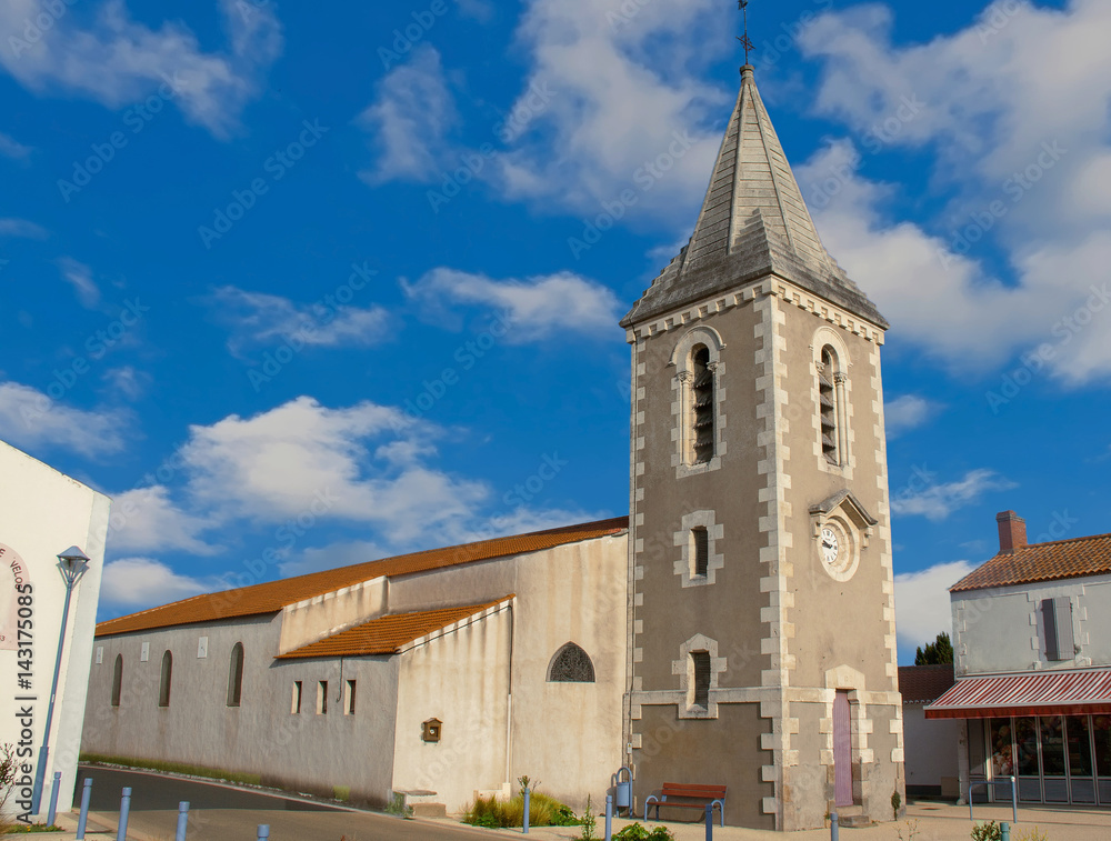 Presbytère de l'Epine, Noirmoutier, Vendée, France