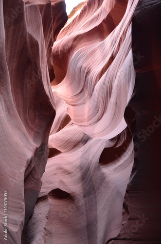 Fantastic Look at The Walls of Antelope Canyon in Arizona photo